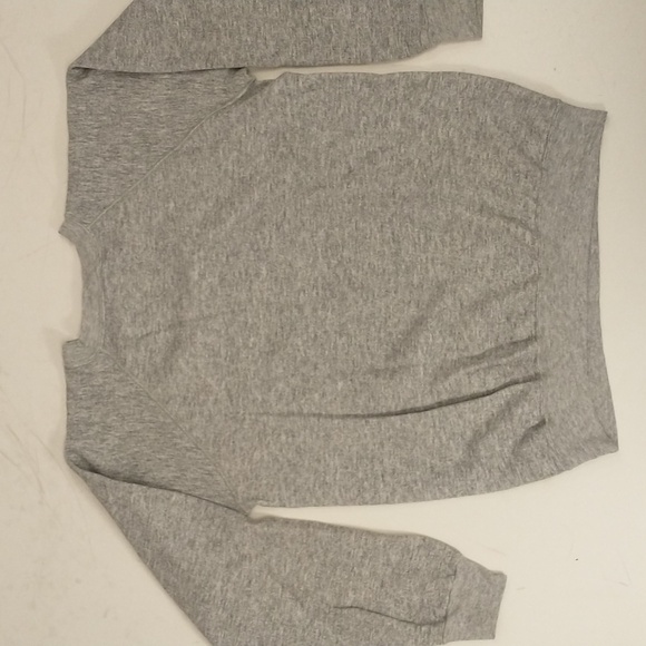 Vintage Champion Sweatshirt Hopkins on Heather Gray 41 chest USA made Large 80s - Picture 4 of 5